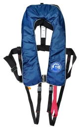 Жилет надувной автоматический 150 N синий (10268832)